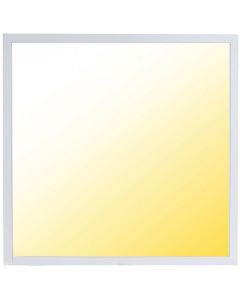 LED Paneel - Facto Hiry - 60x60 - Aanpasbare Kleur CCT - 40W - Inbouw - Vierkant - Mat Wit - Aluminium - Flikkervrij