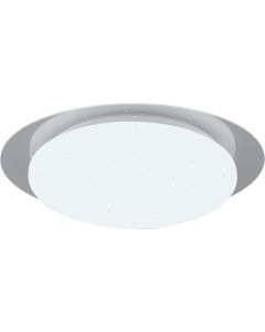 LED Plafondlamp - Plafondverlichting - Trion Colombo - 45W - Aanpasbare Kleur - RGBW - Rond - Mat Wit - Kunststof