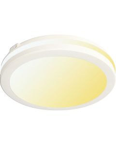 LED Plafondlamp - Artony - Opbouw Rond - Waterdicht IP65 - Natuurlijk Wit 4200K - Mat Wit Kunststof