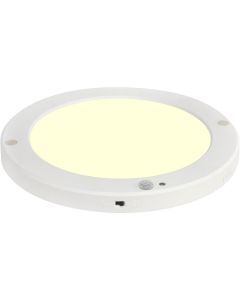 PHILIPS - LED Plafondlamp met Bewegingssensor - CorePro Lustre 827 P45 FR - 360° Sensor - E27 Fitting - 5.5W - Warm Wit 2700K - Mat Wit - Melkglas