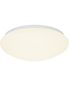 PHILIPS - LED Plafondlamp met Bewegingssensor - CorePro Lustre 827 P45 FR - 360° Sensor - E27 Fitting - 5.5W - Warm Wit 2700K - Mat Wit - Melkglas