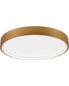 LED Plafondlamp - Plafondverlichting - Trion Balfy - 20W - Natuurlijk Wit 4000K - Vierkant - Mat Wit - Aluminium