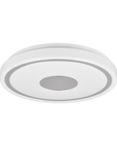 LED Plafondlamp - Plafondverlichting - Trion Slodan - 16W - Aanpasbare Kleur - Rond - Mat Wit - Kunststof