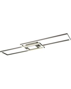 LED Plafondlamp - Plafondverlichting - Trion Atras - 22W - Aanpasbare Kleur - Rond - Mat Wit - Kunststof