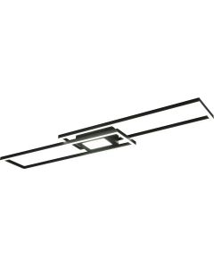 LED Plafondlamp - Plafondverlichting - Trion Atras - 22W - Aanpasbare Kleur - Rond - Mat Wit - Kunststof