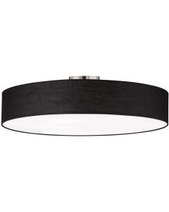 LED Plafondlamp - Plafondverlichting - Trion Colmino - E27 Fitting - 1-lichts - Vierkant - Mat Wit - Aluminium