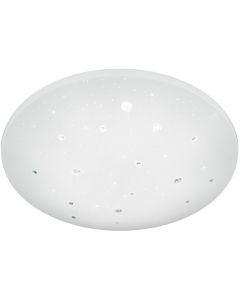 LED Plafondlamp - Trion Acinoa - Spatwaterdicht IP44 - Dimbaar - 21W - Natuurlijk Wit 4000K - Rond - Mat Wit