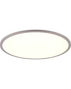 LED Plafondlamp - Trion Mizona - 18W - Aanpasbare Kleur - Dimbaar - Afstandsbediening - Rond - Transparent Helder - Kunststof 