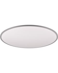 LED Plafondlamp - Trion Mizona - 18W - Aanpasbare Kleur - Dimbaar - Afstandsbediening - Rond - Transparent Helder - Kunststof 