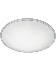 LED Plafondlamp - Trion Kanimo - 21W - Natuurlijk Wit 4000K - Dimbaar - Rond - Mat Wit - Kunststof