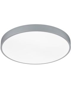 LED Plafondlamp - Trion Hakura - 46W - Natuurlijk Wit 4000K -  Dimbaar - Sterlicht - Rond - Mat Wit - Kunststof