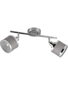 LED Plafondspot - Trion Trompo - E14 Fitting - 1-lichts - Rond - Oud Brons - Aluminium