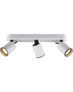 LED Plafondspot - Trion Micko - GU10 Fitting - 1-lichts - Rond - Mat Nikkel - Aluminium