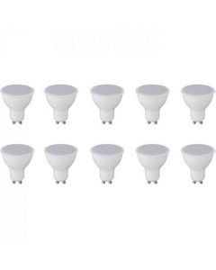 LED Spot 10 Pack - GU10 Fitting - 8W - Helder/Koud Wit 6400K