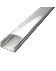 LED Strip Profiel - Delectro Profi - Aluminium - 1 Meter - 17.1x8mm - Opbouw