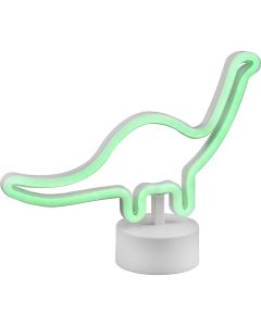 LED Tafellamp - Tafelverlichtig - Trion Camel - 1.6W - USB-aansluiting - Rond - Mat Wit - Kunststof