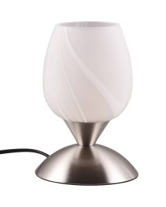 LED Tafellamp - Trion Franco - 6W - Warm Wit 3000K - Rond - Oud Brons - Aluminium