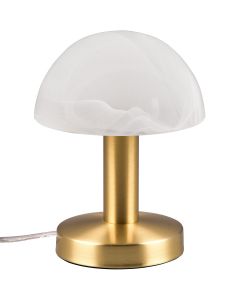 LED Tafellamp - Trion Franco - 6W - Warm Wit 3000K - Rond - Oud Brons - Aluminium