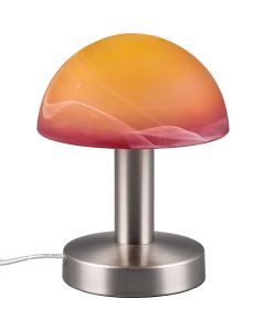 LED Tafellamp - Trion Franco - 6W - Warm Wit 3000K - Rond - Oud Brons - Aluminium