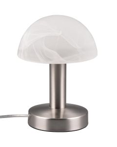 LED Tafellamp - Trion Franco - 6W - Warm Wit 3000K - Rond - Oud Brons - Aluminium