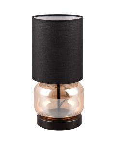 LED Tafellamp - Trion Franco - 6W - Warm Wit 3000K - Rond - Oud Brons - Aluminium