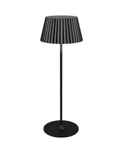 LED Tafellamp - Trion Palina - 1.5W - Warm Wit 3000K - RGBW - Dimbaar - Ovaal - Mat Wit - Kunststof