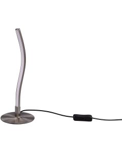 LED Tafellamp - Trion Franco - 6W - Warm Wit 3000K - Rond - Oud Brons - Aluminium