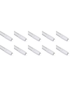 LED TL Buis T8 10 Pack - Aigi - 150cm 24W - Helder/Koud Wit 6400K