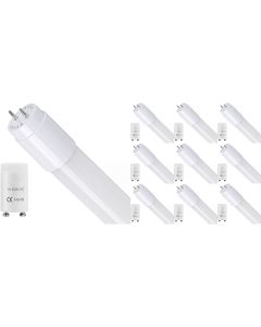 LED TL Buis T8 met Starter 10 Pack - 150cm 22W - Natuurlijk Wit 4200K