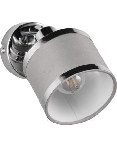 LED Plafondspot - Trion Trompo - E14 Fitting - 1-lichts - Rond - Oud Brons - Aluminium