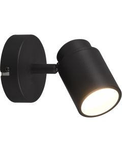 LED Plafondspot - Trion Nonta - GU10 Fitting - 3W - Warm Wit 3000K - 1-lichts - Rond - Mat Nikkel - Aluminium