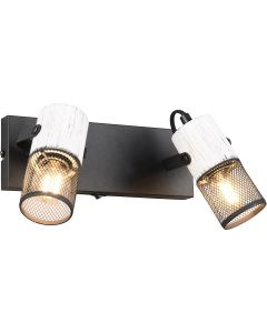 LED Plafondspot - Trion Trompo - E14 Fitting - 1-lichts - Rond - Oud Brons - Aluminium