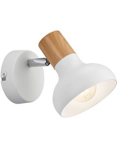 LED Plafondspot - Trion Rollo - E14 Fitting - 1-lichts - Rond - Mat Wit - Aluminium