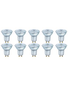 OSRAM - LED Spot 10 Pack - Parathom PAR16 930 36D - GU10 Fitting - Dimbaar - 3.7W - Warm Wit 3000K | Vervangt 35W