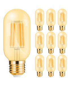 PHILIPS - LED Lamp E27 10 Pack - MASTER Value LEDbulb E27 Peer Mat 3.4W 470lm - 827 Zeer Warm Wit 2700K - Beste Kleurweergave - Dimbaar | Vervangt 40W