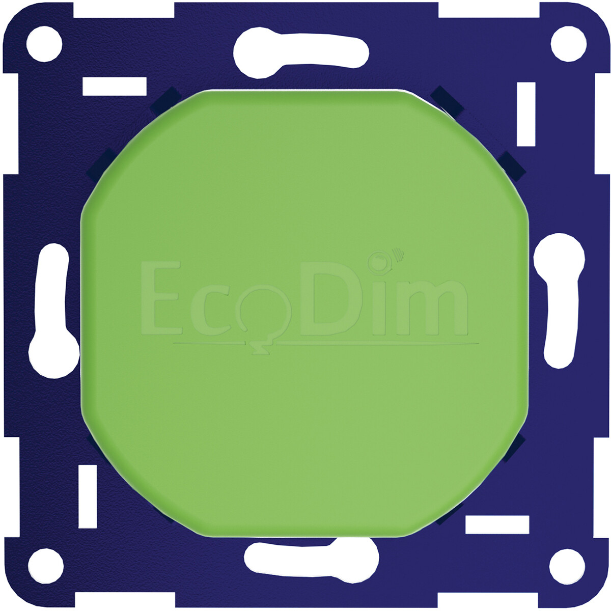 EcoDim - LED-Dimmer - ECO-DIM.03 - Phasenan- und abschnittsdimmer RLC - Unterputz - Einzeltaste - 0-500W