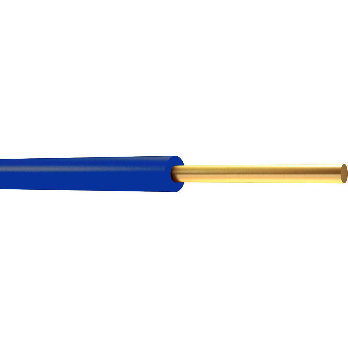 Aderleitung - 1.5mm - Blau - 100 Meter