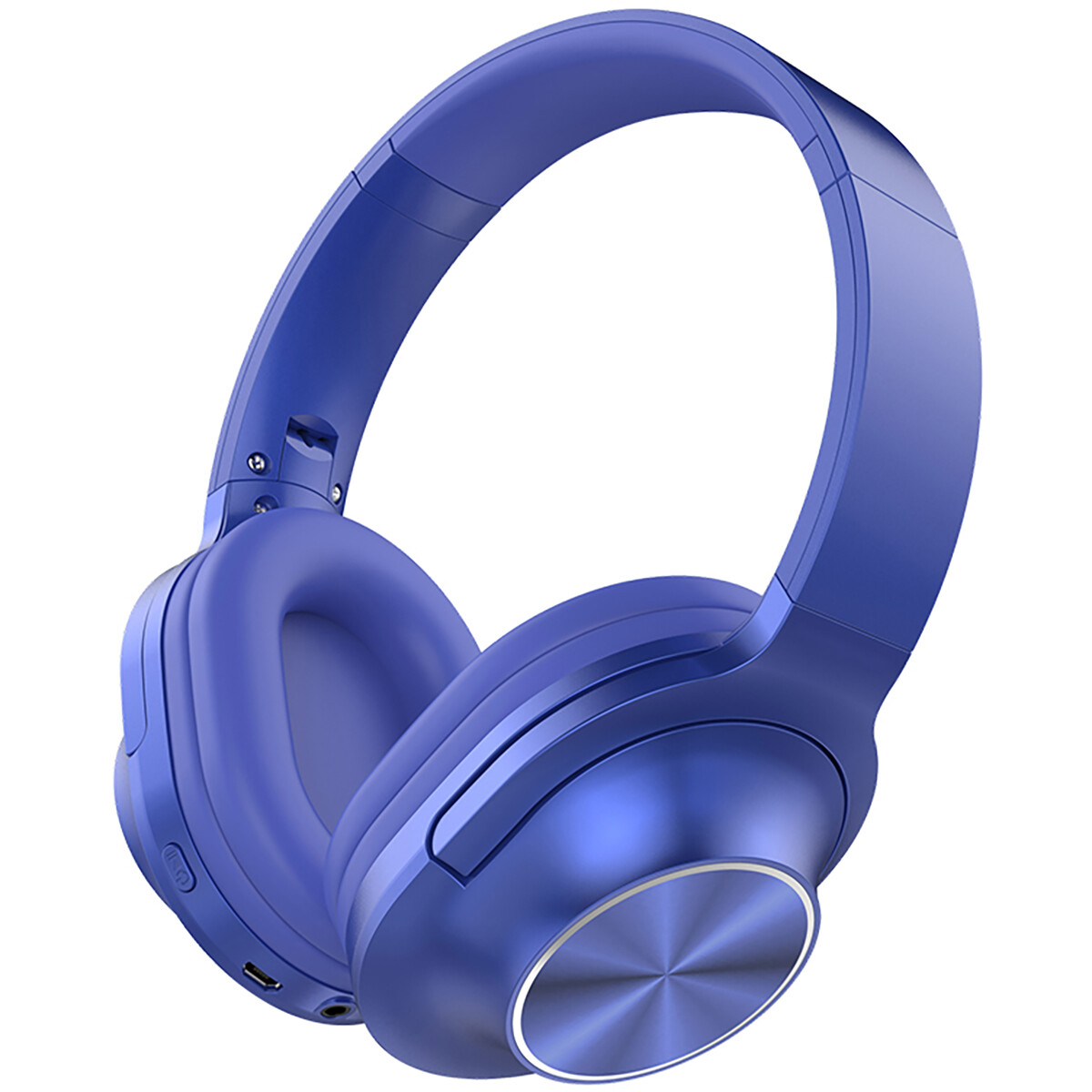 Kopfhörer - Aigi Moski - Kabellos - Bluetooth - On Ear - Blau