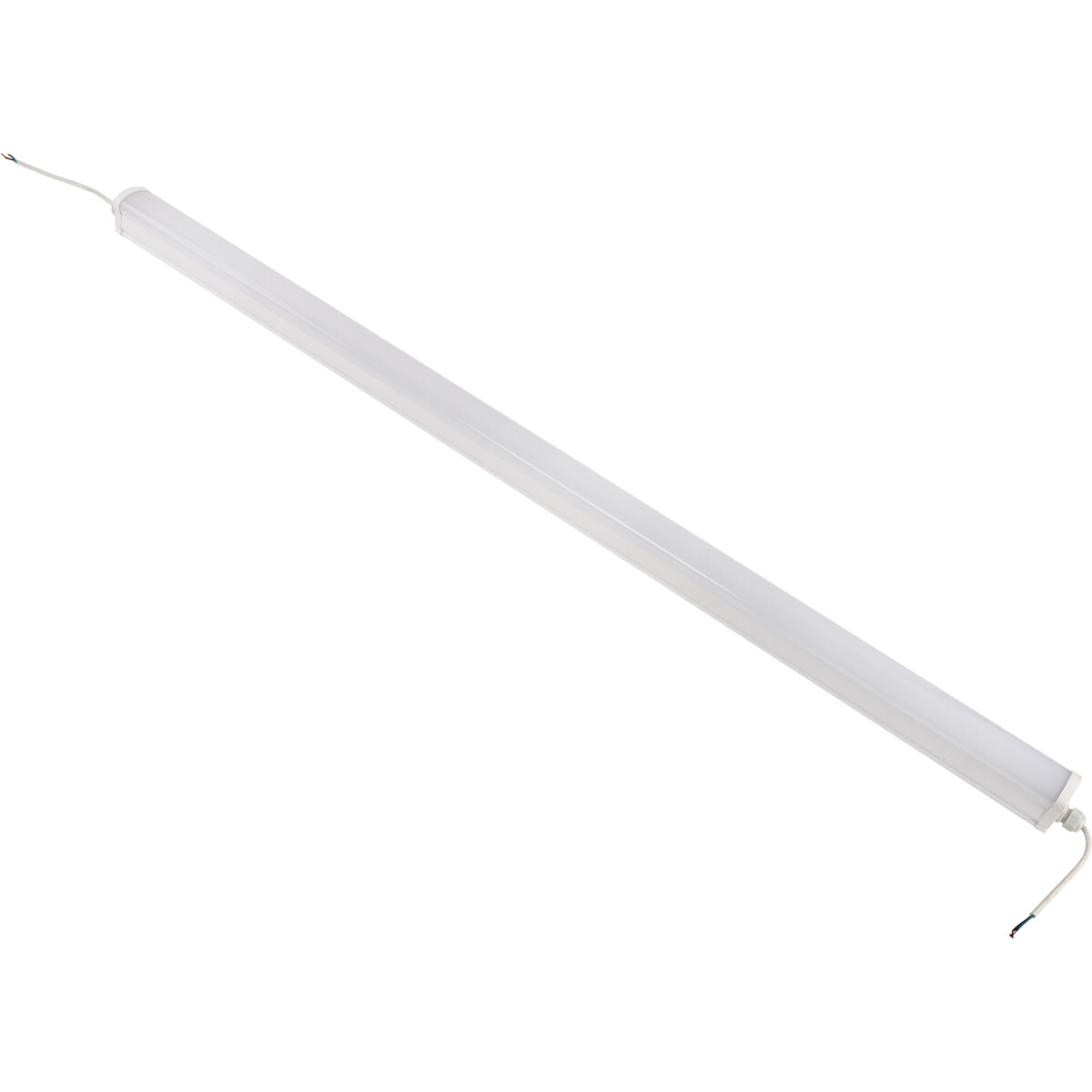 LED Batten - Aigi Haras - 50W - Wasserdicht IP65 - Universalweiß 4000K - Mattweiß - Kunststoff - 150cm