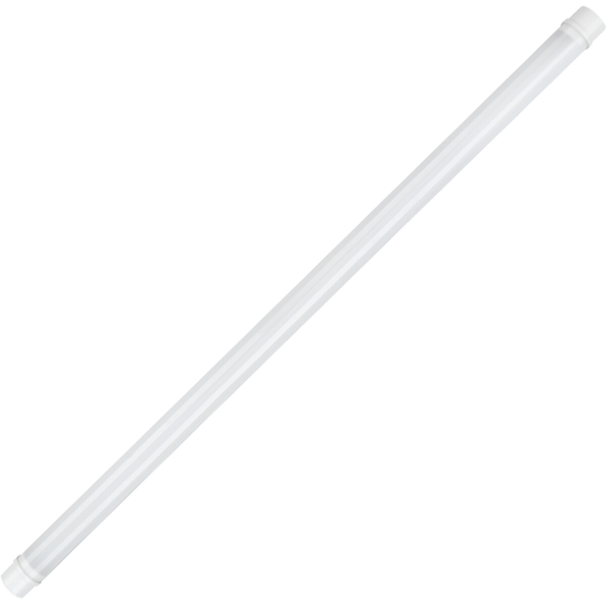 LED Batten - Aigi Tynom - 40W - Wasserdicht IP65 - Tageslicht 6000K - Mattweiß - Kunststoff - 120cm