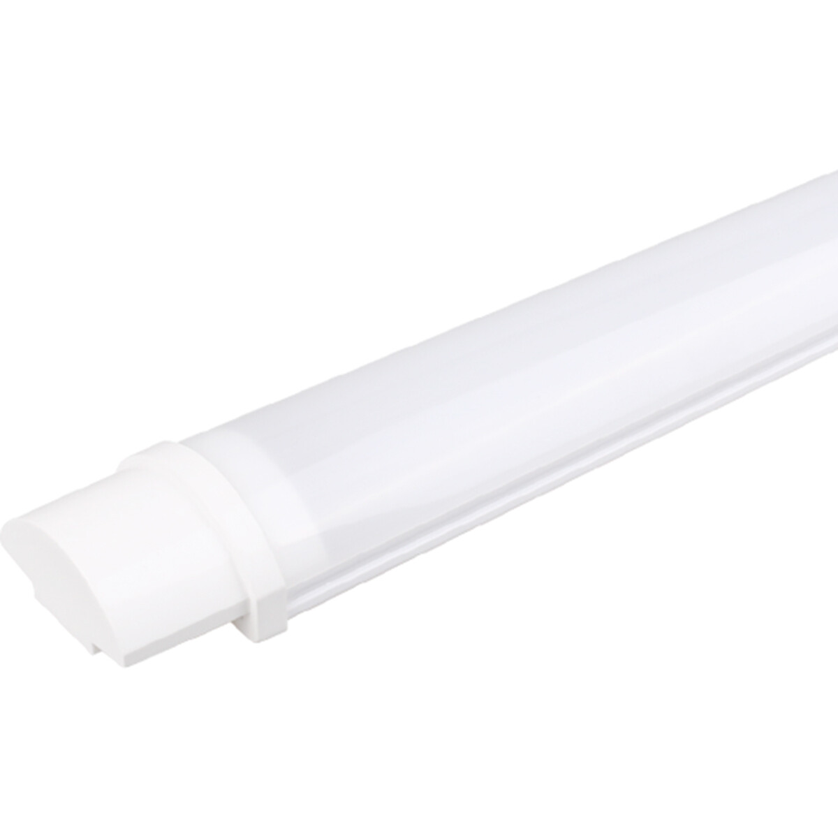 LED Batten - Aigi Tynom - 40W - Wasserdicht IP65 - Tageslicht 6000K - Mattweiß - Kunststoff - 120cm