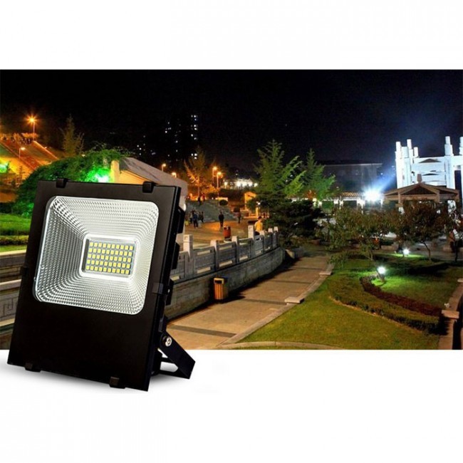 LED Baustrahler 100 Watt - LED Fluter - Tageslicht 6400K - Wasserdicht IP65