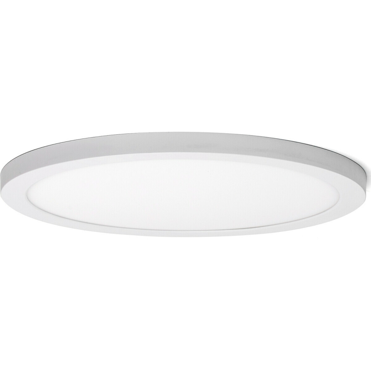 LED Downlight Pro - Aigi Foka - Einbau/Aufbau - Rund - 24W - Warmweiß 3000K - Mattweiß - Kunststoff