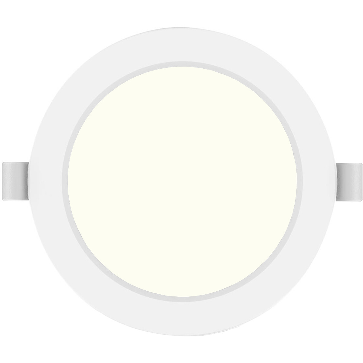 LED Downlight Pro - Aigi Trinko - Einbau Rund 15W - Neutralweiß 4000K - Mattweiß - Kunststoff - Ø175mm