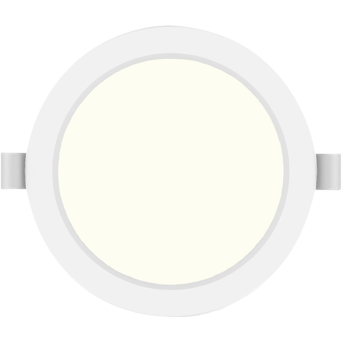 LED Downlight Pro - Aigi Trinko - Einbau Rund 20W - Neutralweiß 4000K - Mattweiß - Kunststoff - Ø222mm