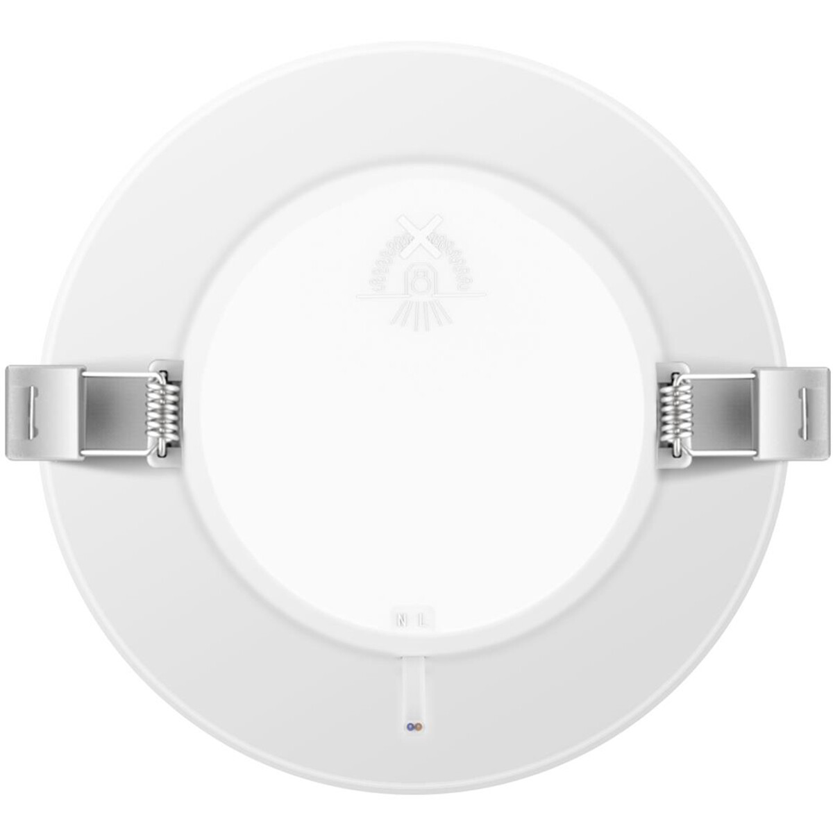 LED Downlight Pro - Aigi Trinko - Einbau Rund 4W - Kaltweiß 6500K - Mattweiß - Kunststoff - Ø98mm