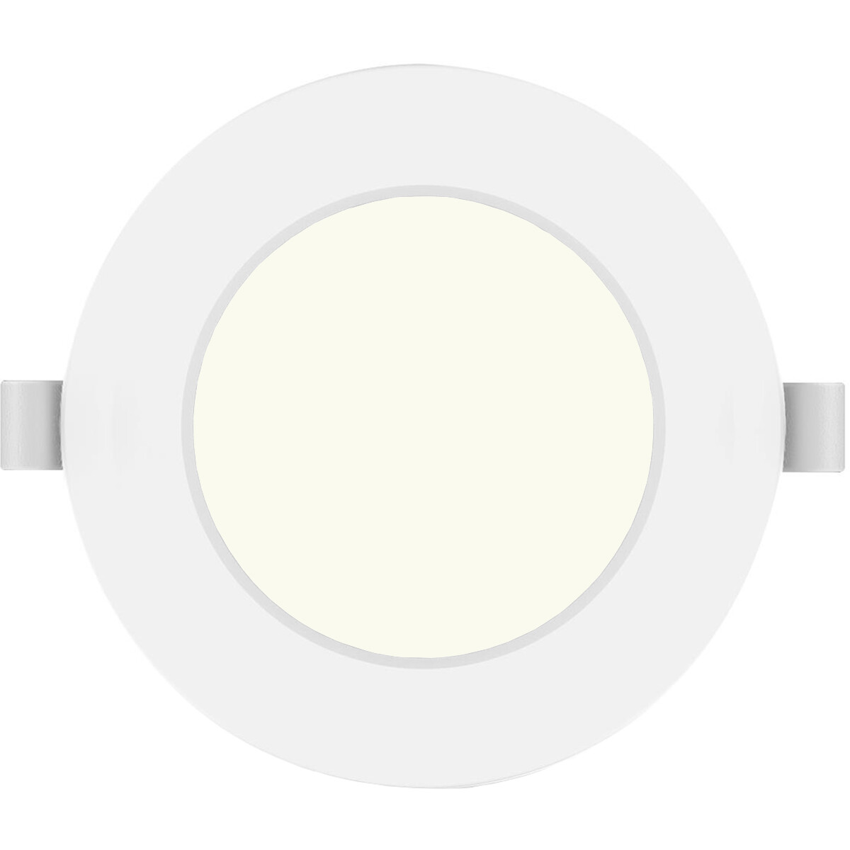 LED Downlight Pro - Aigi Trinko - Einbau Rund 4W - Neutralweiß 4000K - Mattweiß - Kunststoff - Ø98mm