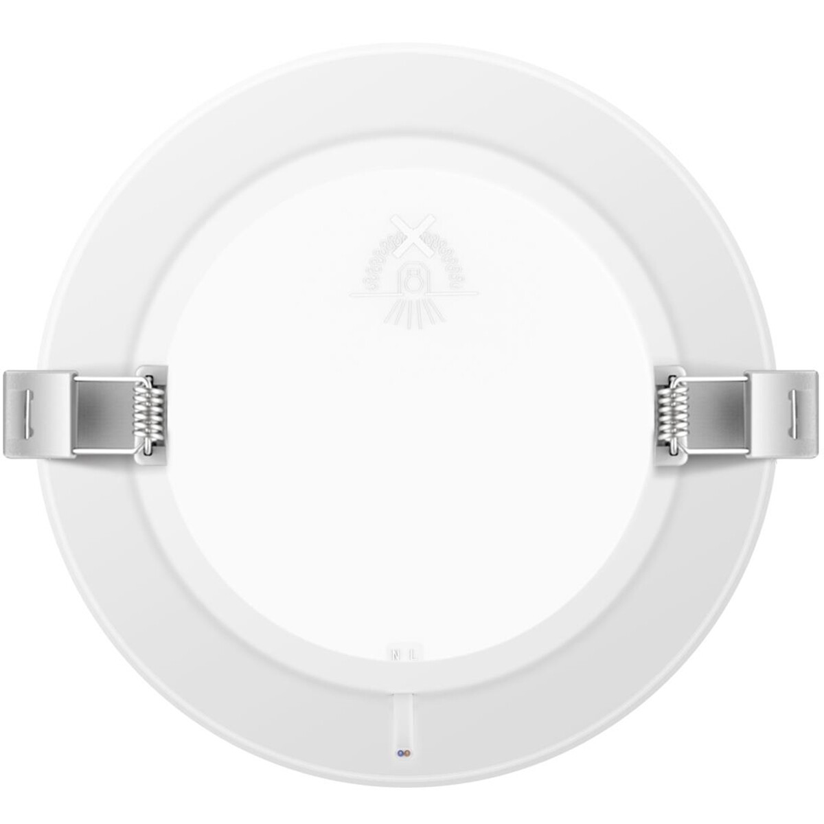 LED Downlight Pro - Aigi Trinko - Einbau Rund 9W - Kaltweiß 6500K - Mattweiß - Kunststoff - Ø145mm