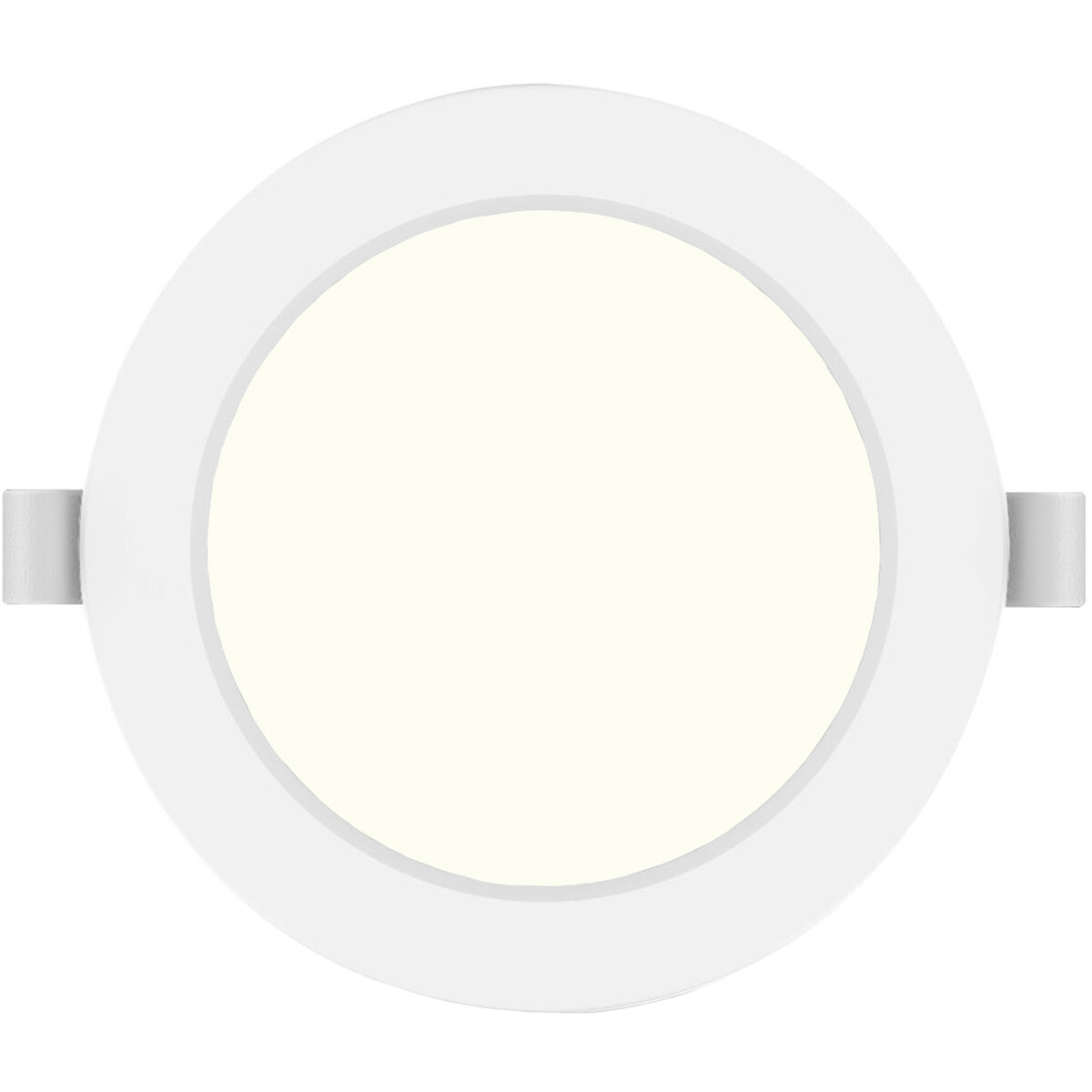 LED Downlight Pro - Aigi Trinko - Einbau Rund 9W - Neutralweiß 4000K - Mattweiß - Kunststoff - Ø145mm