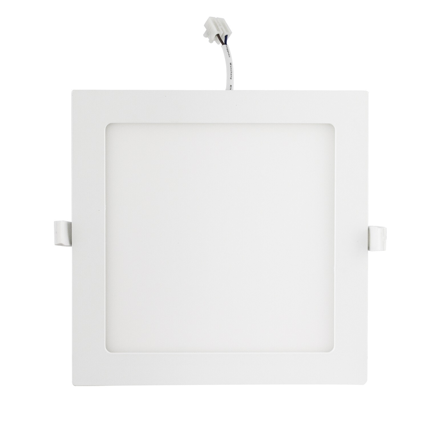 LED Downlight Slim Pro - Aigi Suno - Einbau Quadratisch 12W - Tageslicht 6000K - Mattweiß - Kunststoff